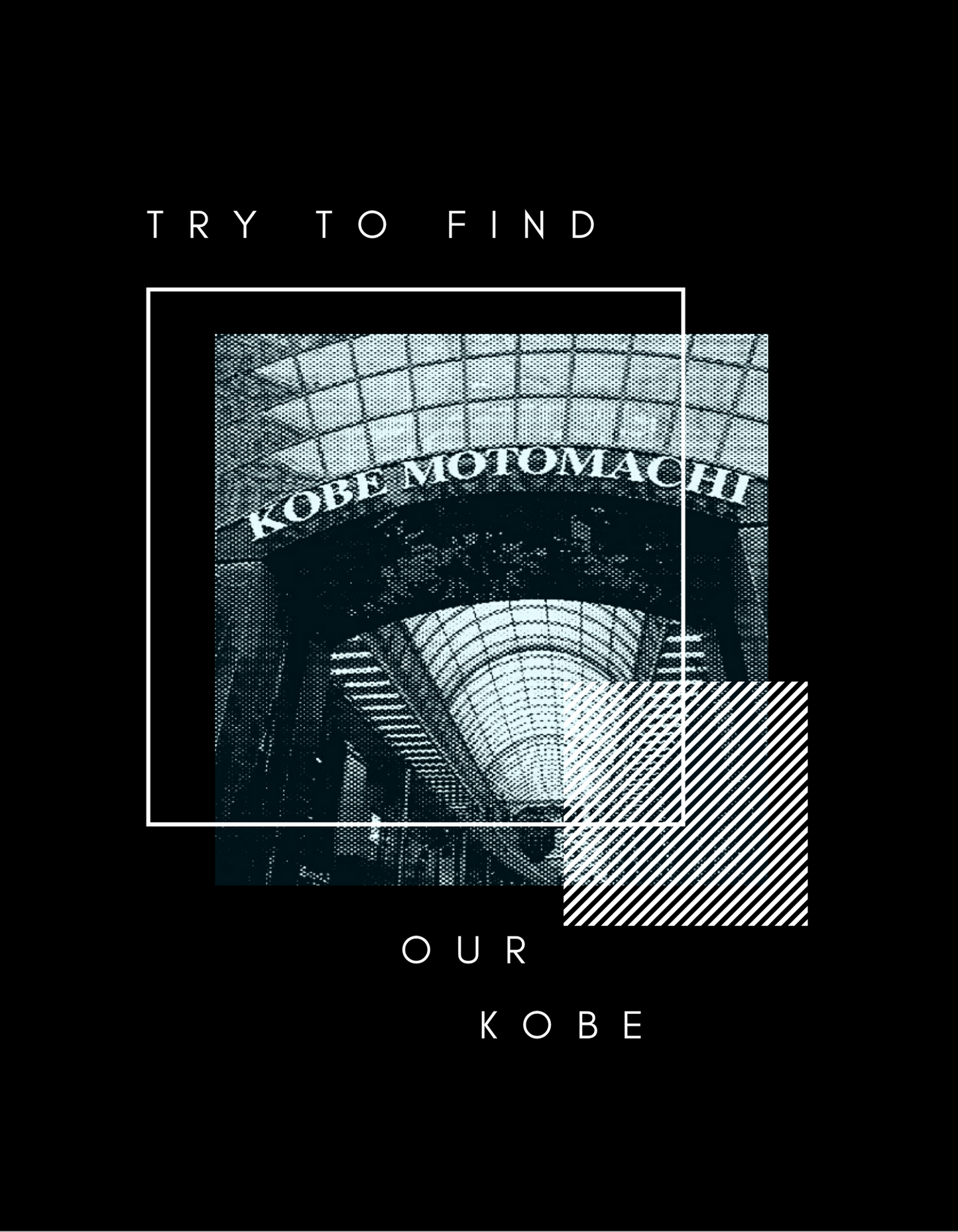 Try to find our Kobe Motomachi Shopping Street